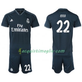Divisa di Calcio Real Madrid ISCO 22 Bambino Trasferta 2018/2019